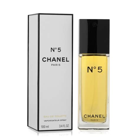 chanel no 5 eau de toilette spray 100ml|genuine chanel no 5 perfume.